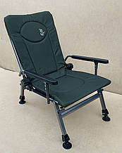 Крісло коропове посилене Carp Elektrostatyk F5R з кріпленнями для столика. Безкоштовна упаковка