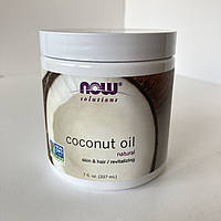 Now Coconut oil, кокосова олія 207 мл