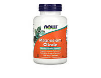 NOW Foods, Magnesium Citrate, цитрат магния, 120 вегетарианских капсул