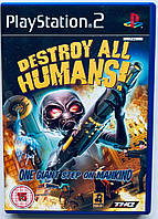 Destroy All Humans!, Б/У, английская версия - диск для PlayStation 2