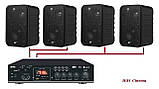 Трансляційне аудіо обладнання DV Audio Control-1 White 100В 40Вт фонове озвучування, фото 10