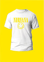 Футболка YOUstyle Nirvana «Нирвана» 1086 White