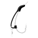 Лінтяйка GC G.Carp D-Rig Kickers S (10шт) Khaki, фото 2