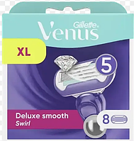 Сменные кассеты для бритв Gillette Venus Swirl Extra Smooth, 8шт