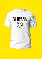 Футболка YOUstyle Nirvana «Нирвана» 1086 White