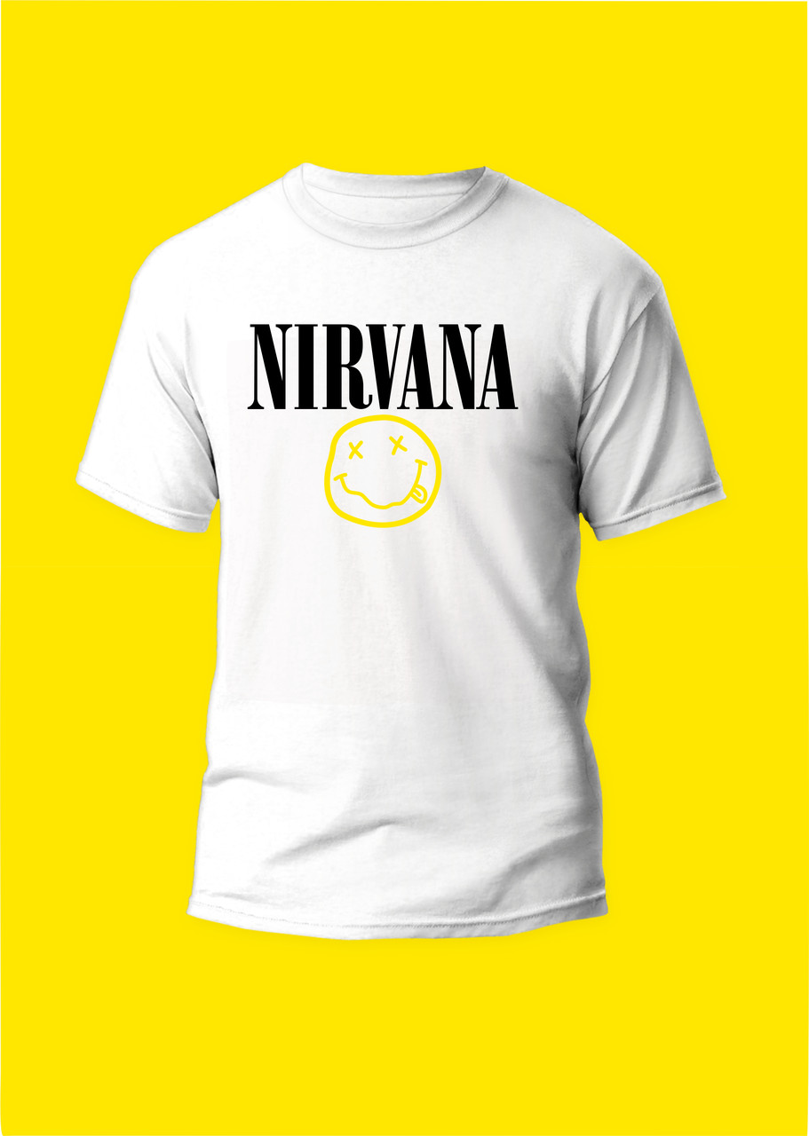 Футболка YOUstyle Nirvana «Нирвана» 1086 White