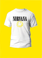 Футболка YOUstyle Nirvana «Нирвана» 1086 White