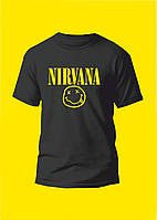 Футболка YOUstyle Nirvana «Нирвана» 1086 Black