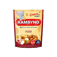 Плавленый сыр с ветчиной "Snack Rambyno" фасовка 0.075 kg