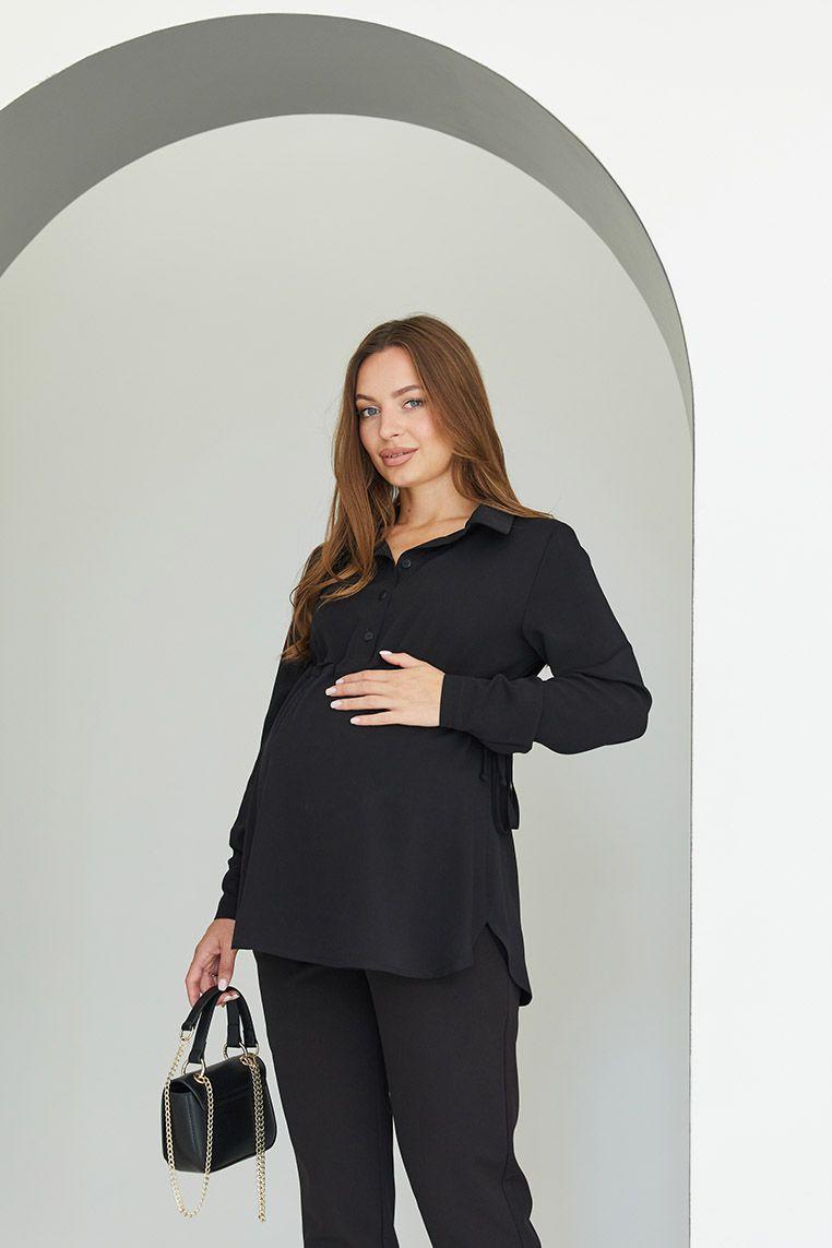 Блуза для беременных и кормящих Venice, черный - XXL - фото 1 - id-p1961590135