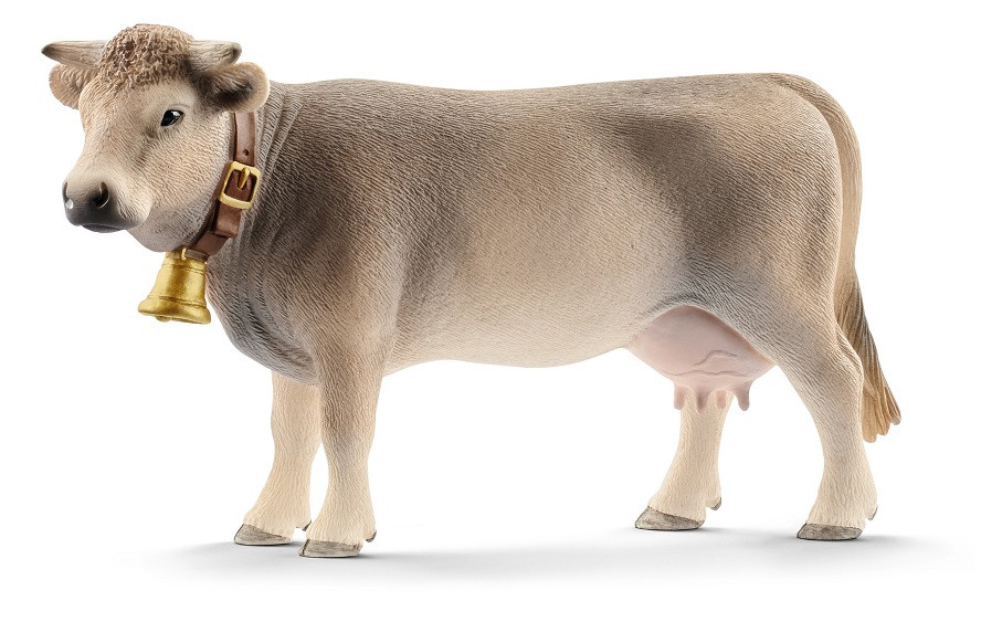 Іграшка фігурка Schleich Корова Бурої швіцької породи
