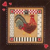 Набор для вышивки Mill Hill Folk Art Rooster (1998)