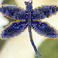 Набор для вышивки Rainbow Dragonfly