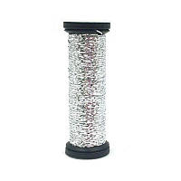 Металлизированные нитки Kreinik Blending Filament (001HL) Silver High Lustre