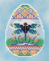 Набор для вышивки крестиком Dragonfly Egg Mill Hill