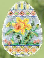Набор для вышивки крестиком Daffodil Egg Mill Hill