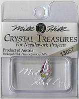 Mill Hill 13057 Glass Treasures Small Teardrop Crystal AB