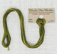 Муліне Weeks Dye Works Moss 2201