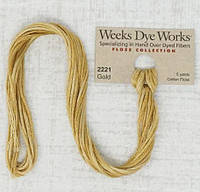 Муліне Weeks Dye Works Gold 2221