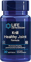 Life Extension Krill Healthy Joint Formula / Масло криля с гиалуроновой кислотой 30 капсул