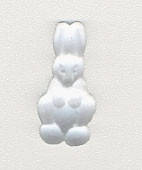 Mill Hill 12242 "Petite Standing Rabbit - Crystal"