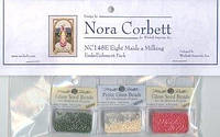 Набор бисера к схеме Eight Maids A Milking Nora Corbett Embellishment Pack