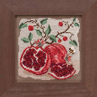 Набор для вышивки Pomegranates / Гранат Mill Hill