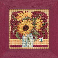 Набор для вышивки Sunflower Bouquet / Букет подсолнухов Mill Hill