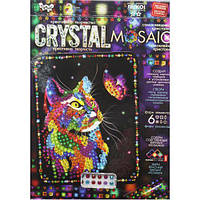 Набор для креативного творчества "CRYSTAL MOSAIC", "Кошка с бабочкой" [tsi192170-TSІ]