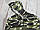 104 3-4 роки дитяча толстовка трикотажна кофта для хлопчика на блискавці змійці з капюшоном 3802 Камуфляж, фото 4