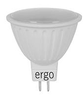 LED лампа светодиодная ERGO Standard MR16 GU5.3 5W 3000K 220V