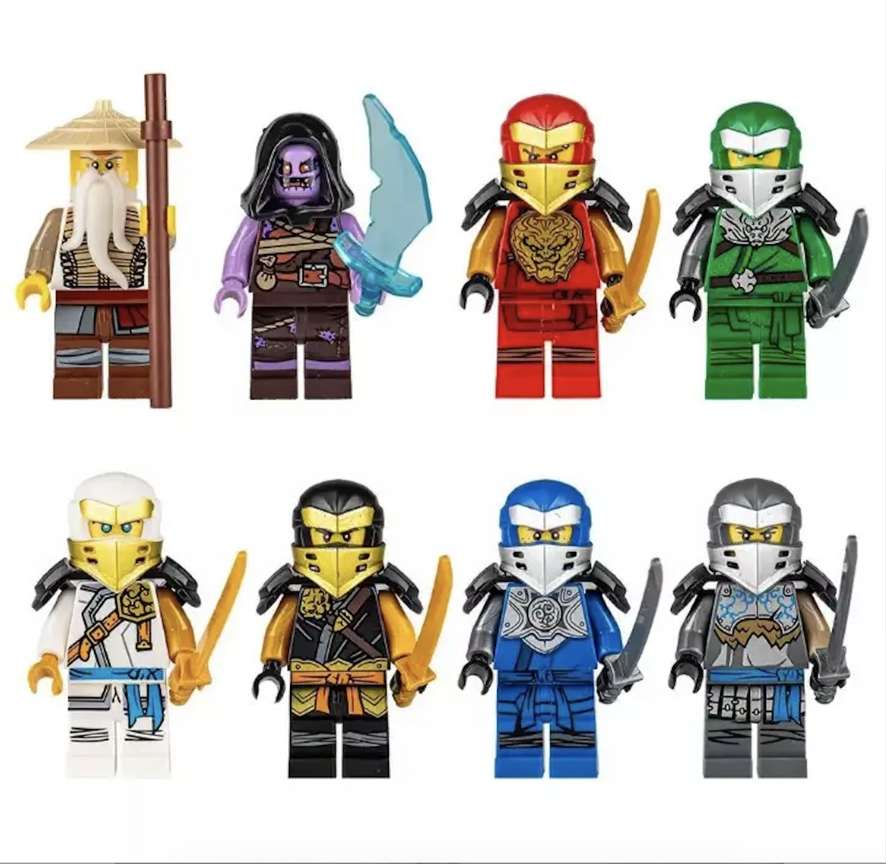 Конструктор Ninjago - набор фигурок, человечки ниндзяго #5 (ID ...