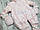 86 9-12 міс (74) демісезонний осінній суцілісний теплий комбінезон для новонародженої дівчинки на осінь 3486, фото 5