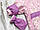 Осінній весняний демісезонний комбінезон-трансформер конверт із ручками для новонароджених на весну осінь 3833 Рожевий, фото 6