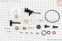 Ремонтный комплект карбюратора, 21 деталь+поплавок 168F/170F (601003)