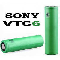 Аккумулятор 18650 Sony VTC6 Murata оригинал для фонарика и прочей техники Код:LM12