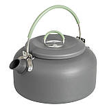 Набір посуду Bo-Camp Explorer XL 4 Pieces Hard Anodized Grey/Green (2200249), фото 7