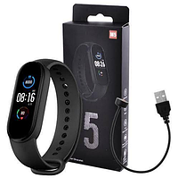 Фитнес-браслет M5 Band Smart Watch Bluetooth 4.2 шагомер, фитнес трекер, пульс Код:LM12