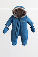 Комбинезон аляска, синий 62 (0-3 міс.) MagBaby