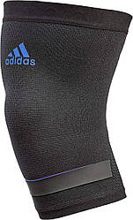 Фіксатор коліна Adidas Performance Knee Support чорний, синій Уні S ADSU-13321BL S