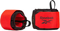 Обважнювачі зап'ястя Reebok Flexlock Wrist Weights чорний, червоний Уні 0.5 кг RAWT-11260