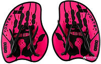 Лопатки для плавания Arena VORTEX EVOLUTION HAND PADDLE розовый, черный Уни M 95232-095 M