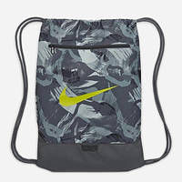 Рюкзак - мешок Nike NK BRSLA DRWSTRNG 9.5 CAT AOP серый 50 х 36 х 6 см DR6125-068