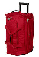 Дорожная сумка на колесах средняя M Worldline 898/65 70.7л Красная