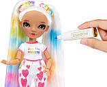 Лялька Рейнбоу Хай Розфарбуй та створи Ляльку сам Rainbow High Color & Create Doll Green Eyes 500407 MGA Оригінал, фото 5