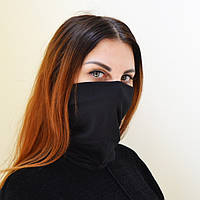 Защитная бафф маска на лицо 4Profi Black черный L 14783