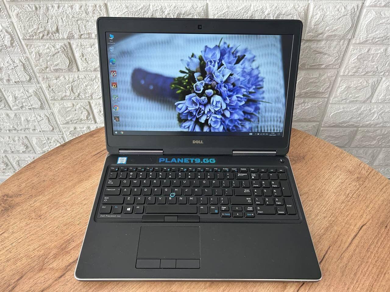 Б/в Ноутбук Dell Precision 7510 15.6" 1920x1080| Core i5-6300HQ| 8 GB RAM| 256 GB SSD| FirePro W5170M 2GB
