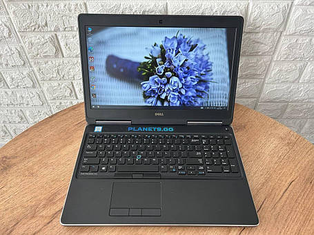 Б/в Ноутбук Dell Precision 7510 15.6" 1920x1080| Core i5-6300HQ| 8 GB RAM| 256 GB SSD| FirePro W5170M 2GB, фото 1