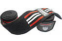 Бинти на лікоть Power System PS-3600 Elbow Wraps Red/Black (пара), фото 3