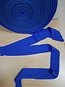 Бінтова стрічка для боксу PowerPlay Синя (100 м), фото 3